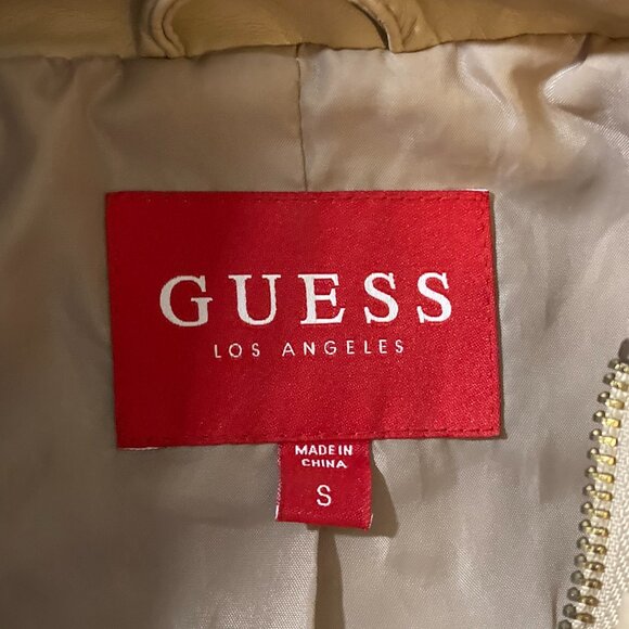 Guess Leather Jacket - Women's Size Small NWOT - Picture 10 of 14